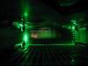 Network.com setup in Vegas, Thumper disk bay, green