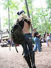 Shawn Ferry > Fashion choices, Rhine stone skull and crossbones. Pirate day?