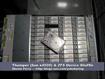 Do you have an x4500 and too much time on your hands?

Try the ZFS Device shuffle

(If you have come this far, I generally recommend viewing the original blog post. 

http://blogs.sun.com/ya ...